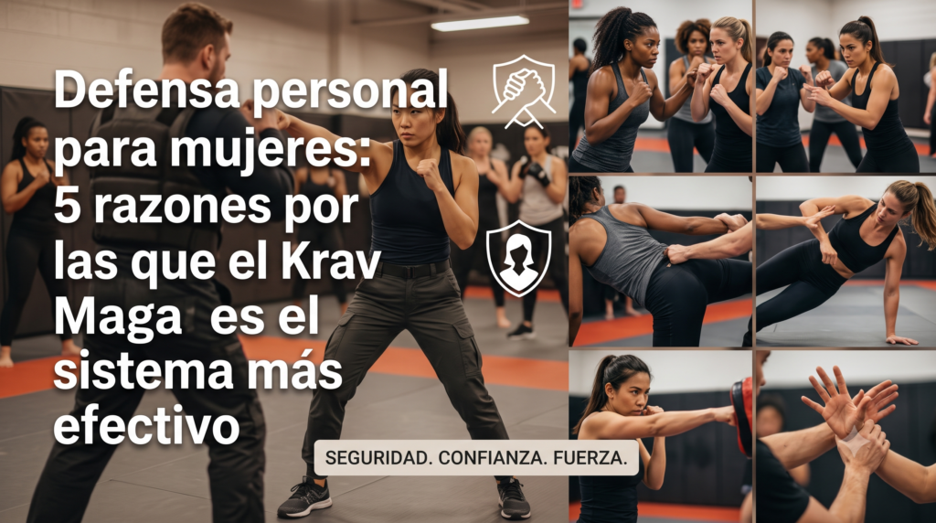 Defensa personal para mujeres: 5 razones por las que el Krav Maga es el sistema más efectivo